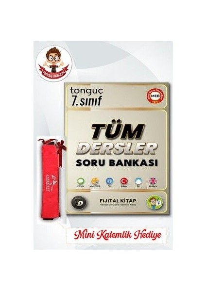 7. Sınıf Tüm Dersler Soru Bankası ve Kalemlik