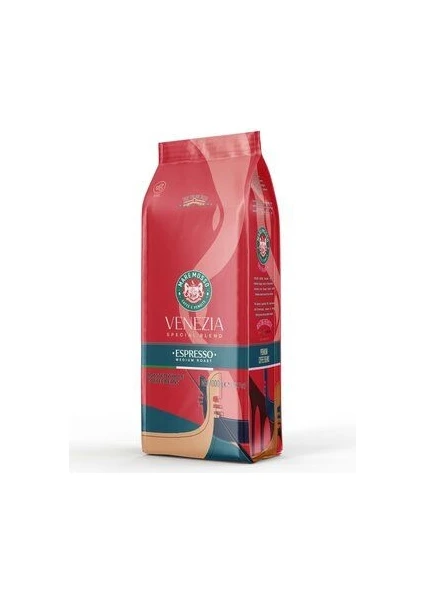 Espresso Venezia Blend (ÇEKİRDEK VEYA ÖĞÜTÜLMÜŞ) Kahve 1 Kg.