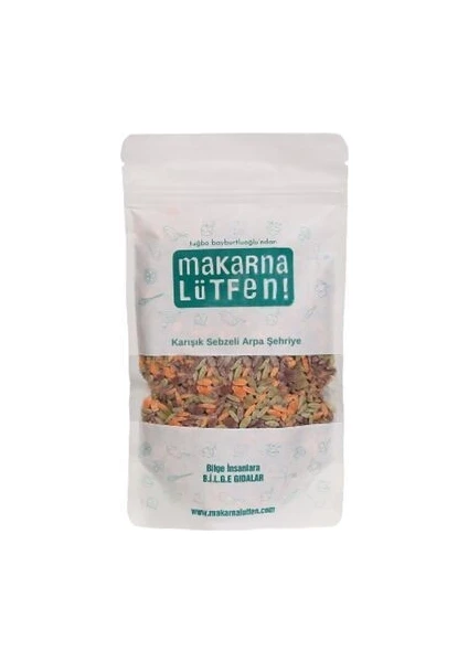 Karışık Sebzeli Arpa Şehriye (250 Gram)