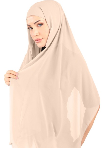 Boneli Şifon Şal - St 136 Açık Vizon fiyatları