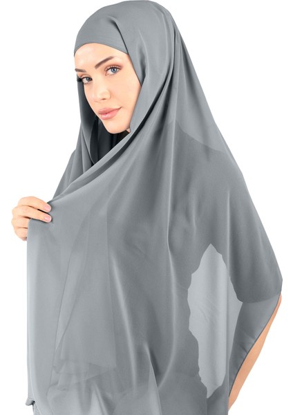 Boneli Şifon Şal - St 136 Antrasit fiyatları