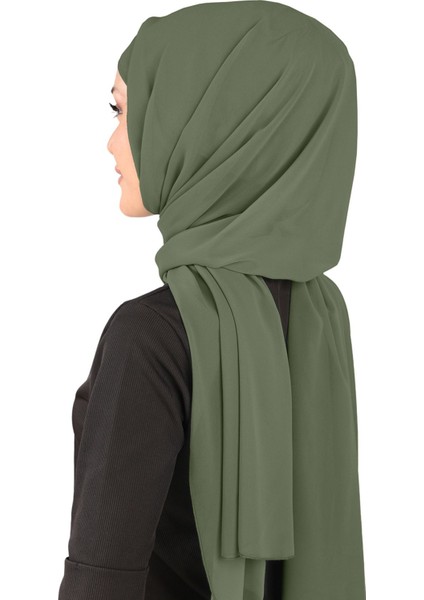 Boneli Şifon Şal - St 136 Haki fırsatları