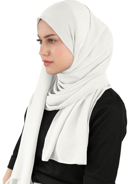 Sandy Pratik Şifon Şal - St 120 Krem