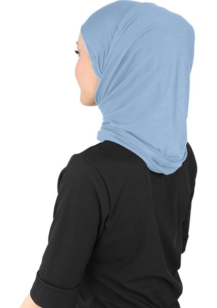 Boneli Viskon Şal - St 163 Bebe Mavisi