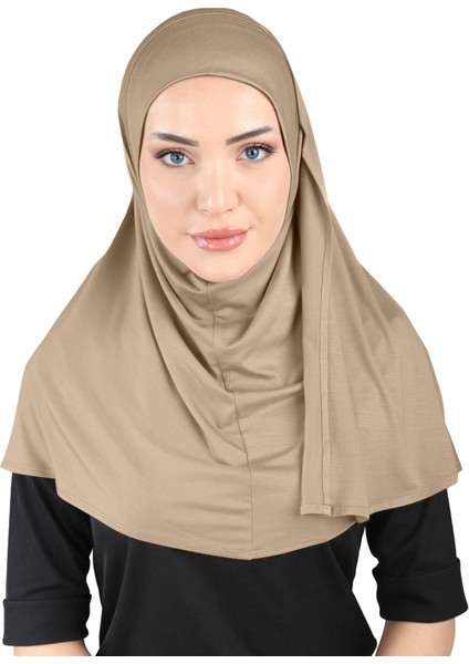 Viskon Türban Şal -St 200 Sütlü Kahve
