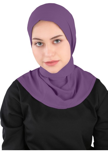 Krep Fular Şal - St 235 Mor