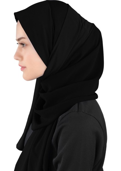 Sandy Bant Şifon Şal - St 600 Siyah fırsatları