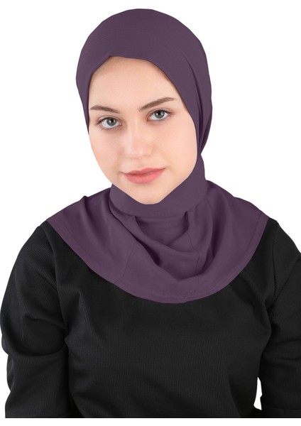 Krep Fular Şal - St 235 Mürdüm