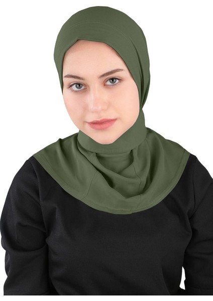 Krep Fular Şal - St 235 Haki