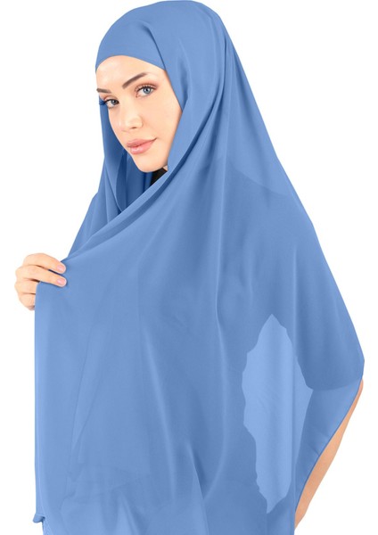 Boneli Şifon Şal - St 136 Kot Mavisi fiyatları