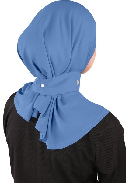 Krep Fular Şal - St 235 Kot Mavi modelleri