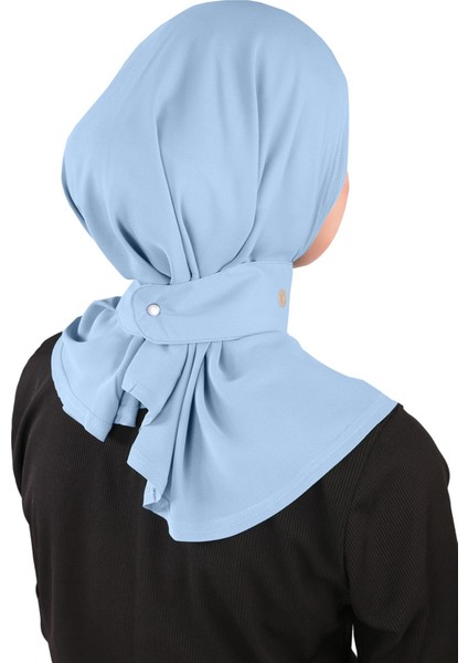 Krep Fular Şal - St 235 Bebe Mavi modelleri