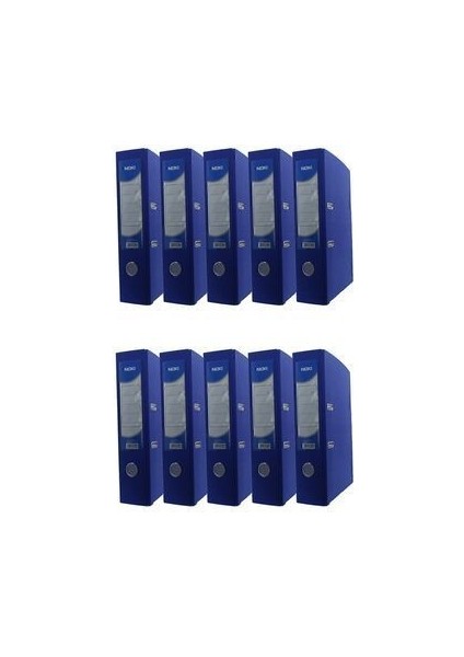 Geniş Plastik Klasör (56411-100) Mor 10 Lu Paket