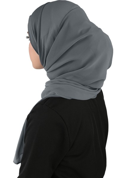 Sandy Pratik Şifon Şal - St 120 Antrasit modelleri