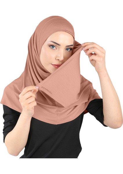 Viskon Türban Şal -St 200 Koyu Somon modelleri