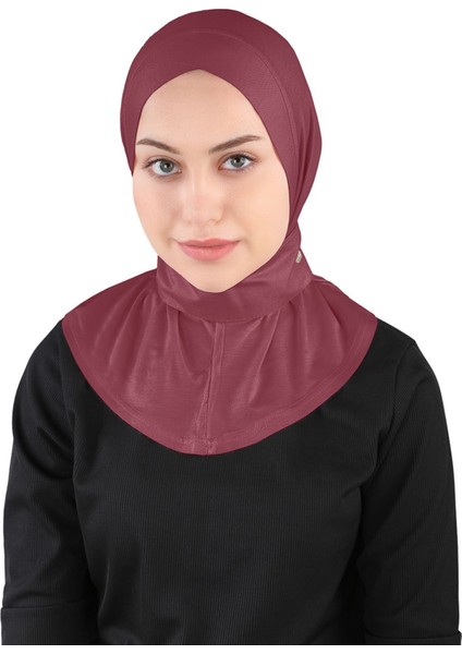 Viskon Fular Çapraz Şal - St 329 Bordo