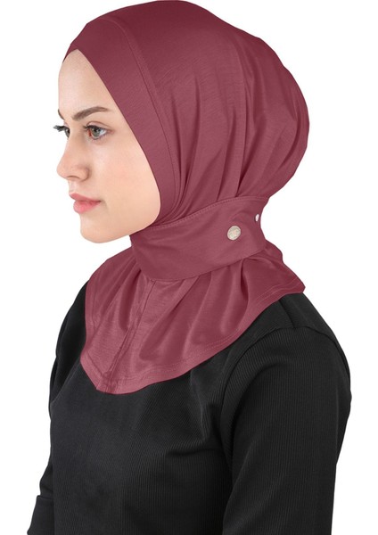 Viskon Fular Çapraz Şal - St 329 Bordo