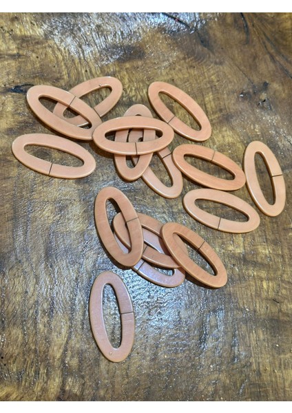 15 Adet Geçmeli Çanta Giyim Aksesuarı 5x2 cm