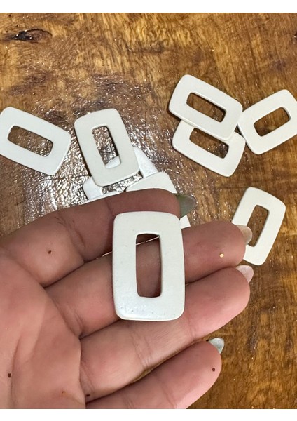 10 Adet 3x2 cm Kemik Takı Giyim Çanta Aksesuarı