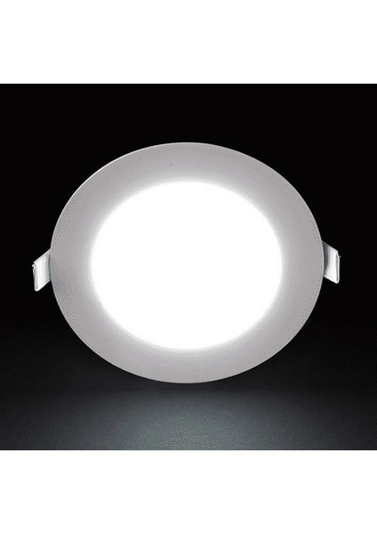 6W Sıva Altı Slim LED Panel Yuvarlak YL10-0600, YL10-0601 Beyaz