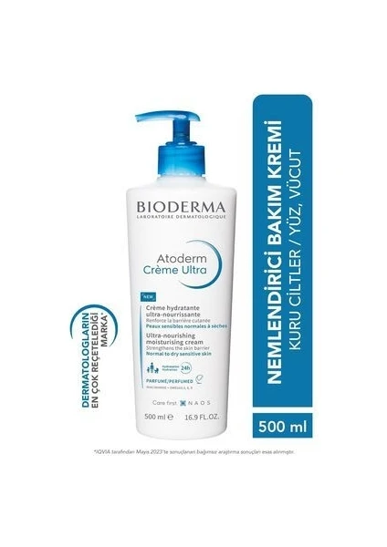 Atoderm Krem Ultra 500 Ml