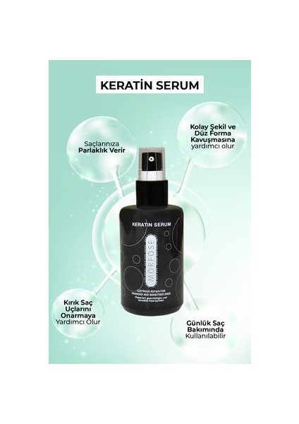 Keratin Özlü Saç Serumu Onarıcı ve Parlaklık Veren, 75 ml Etkili Saç Bakımı için İdeal Seçim fiyatları