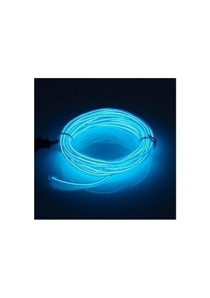 Araç Araba Içi Torpido Ledi Renkli Ip Neon LED 2 Metre Mavi fiyatları