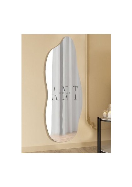 Boy 160x60 cm Asimetrik Tasarımlı Çerçevesiz Ayna - 1. Sınıf Şişecam Dekoratif CNC İşlemeli indirimleri