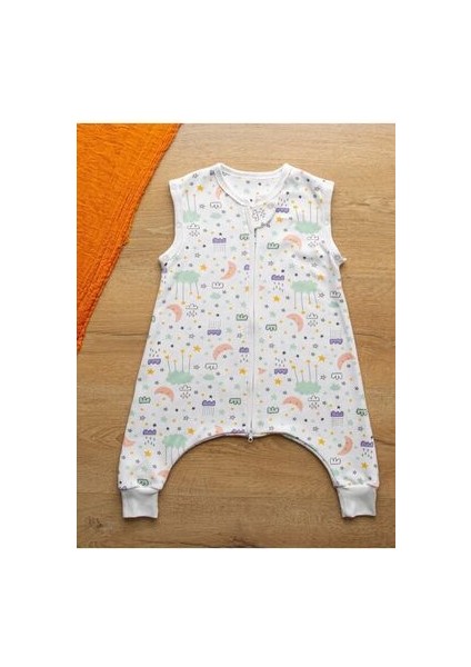 Bebek Uyku Tulumu %100 Doğal Pamuk Çift Kat Özel Kumaş Unisex 1.0 Tog