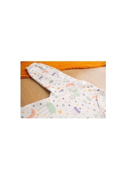 Bebek Uyku Tulumu %100 Doğal Pamuk Çift Kat Özel Kumaş Unisex 1.0 Tog