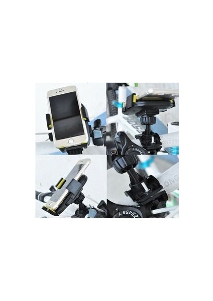 Bisiklet Motorsiklet Atv Motosiklet Gidon Telefon Tutucu Tutacağı Kıskaçlı fiyatları