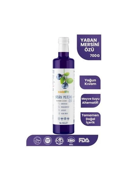 Yaban Mersini Özü Net 700 gr