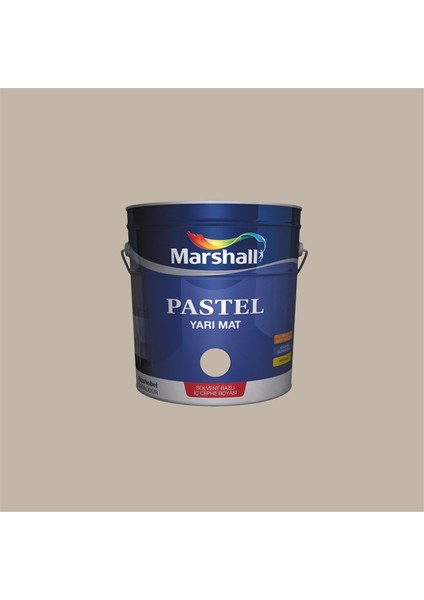 Derin Vadi 2,5 Litre Pastel Yarı Mat Solvent Bazlı Iç Cephe Boyası (MARSHALL.5599000)