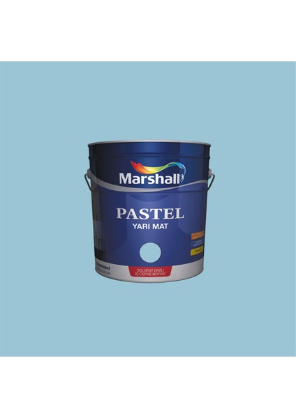 Kuğu Gölü 2,5 Litre Pastel Yarı Mat Solvent Bazlı İç Cephe Boyası (MARSHALL.5599000)
