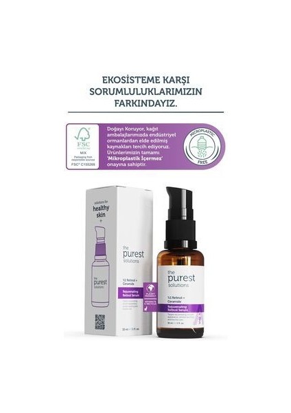 Onarıcı Retinol Serum 30 ml indirimleri