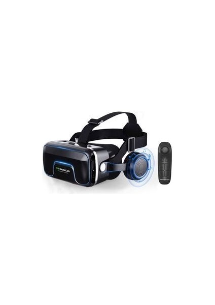 VR SHINECON G04EA Sanal Gerçeklik Gözlüğü Sc-Bo3 Kablosuz Bluetooth Kumandalı