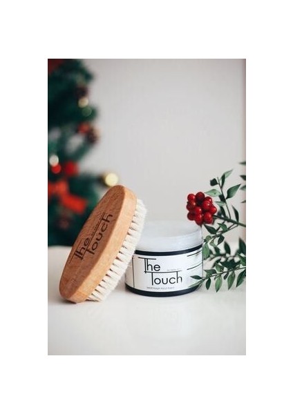 Selülit Kremi 250 ml At Kılı Fırçası ile Etkili Vücut Bakımı Unisex Kullanım