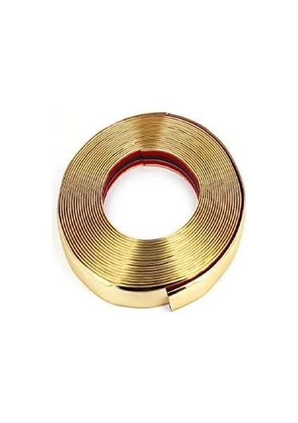 18 mm 3D Dekoratif Altın Şerit Çıta Panjur Şerit 5 Metre Bütün