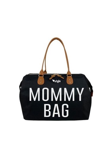 Mommy Bag Baskılı Anne Bebek Bakım Çantası Usa