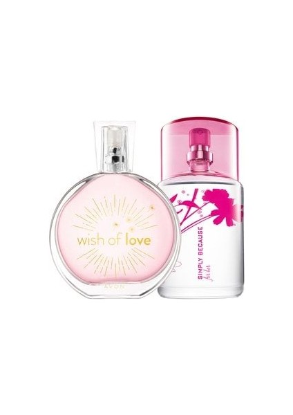 Wish Of Love ve Simply Because Kadın Parfüm Paketi