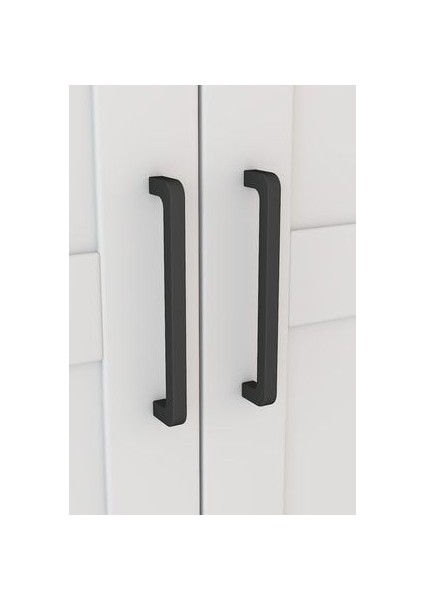 MNT-311-BEYAZ -Üç Kapaklı Gardırop modelleri