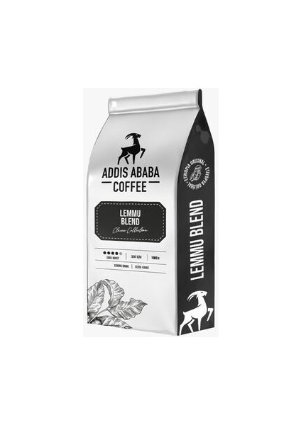 Addis Ababa Coffee Lemmu Çekirdek Kahve 1000 Gr.