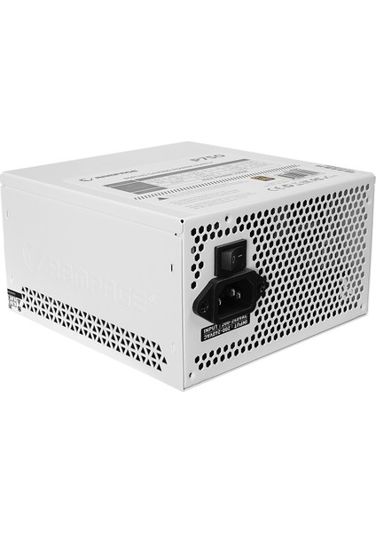 P750 750W 80+ Gold Apfc 14CM Long Life Hdb Fan Beyaz Pc Power Supply