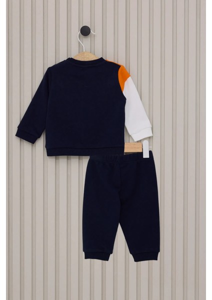 Lacivert Turuncu Erkek Bebek 2'li Takım fırsatları