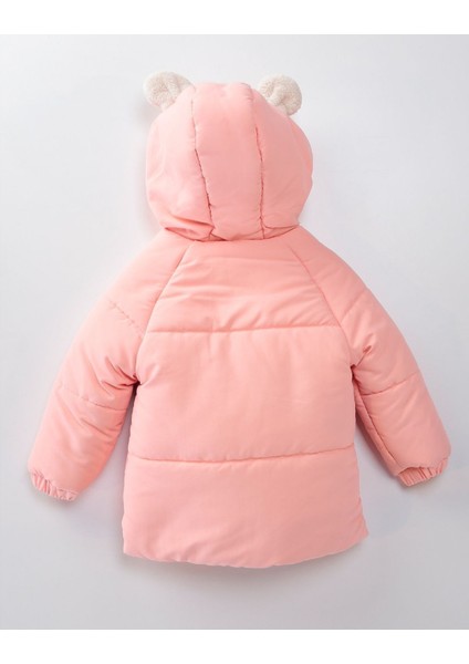 2-7 Yaş Arası Pelüş Tavşanlı Polar Kalın Kız Çocuk Kaban fiyatları