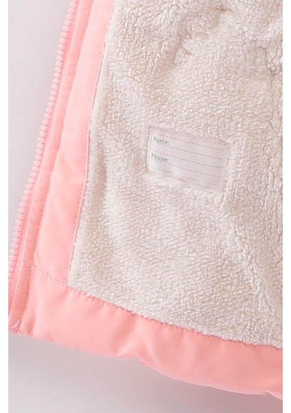 2-7 Yaş Arası Pelüş Tavşanlı Polar Kalın Kız Çocuk Kaban fırsatları