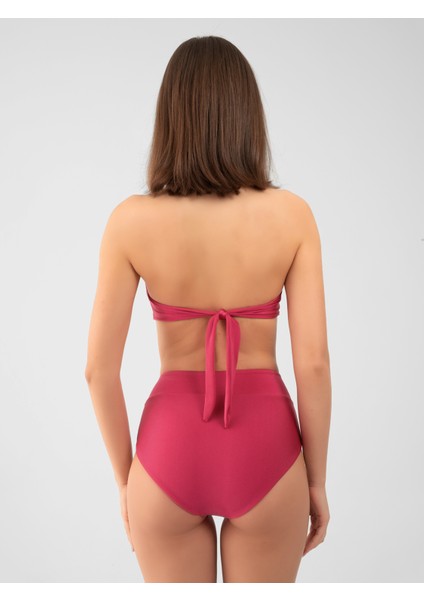 Özel Halkalı Straplez Bikini Üstü