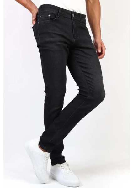 Denim Skınny Fit Siyah Jean PANTOLON-6897