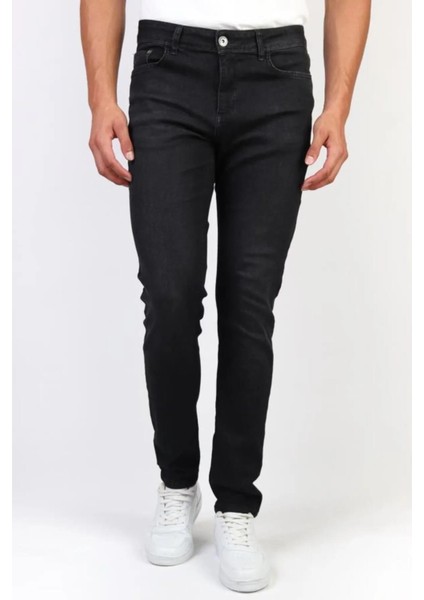 Denim Skınny Fit Siyah Jean PANTOLON-6897 fiyatları