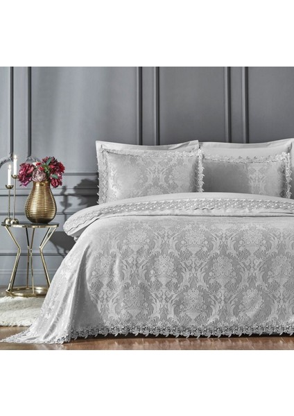 Çift Kişilik Gelin Seti (Pikeli Nevresim Takımı ) 7 Parça Annagri